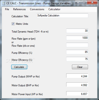 CE CALC - Hydraulics Calculator screenshot 11