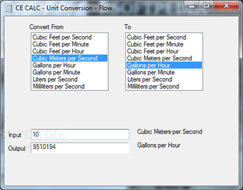 CE CALC - Hydraulics Calculator screenshot 13