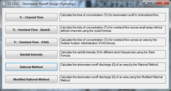 CE CALC - Hydraulics Calculator screenshot 2