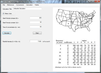 CE CALC - Hydraulics Calculator screenshot 3