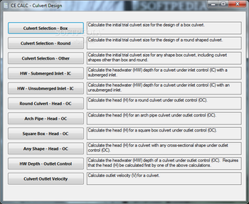 CE CALC - Hydraulics Calculator screenshot 6