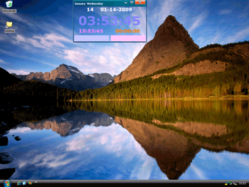 CE Clock screenshot