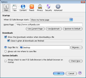 CE Safe Browser screenshot 2