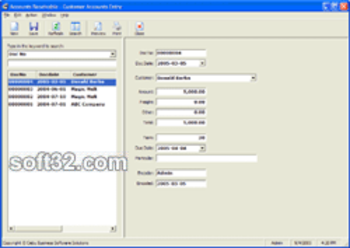 CeBuSoft Accounting System screenshot 3
