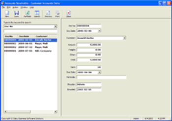 CeBuSoft Bank Reconciliation screenshot