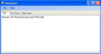 CeekSoft StickyPad screenshot