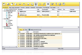 Celframe Fire Up Internet Manager screenshot