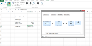 Cell Analysis Add-In for Microsoft Excel screenshot 2