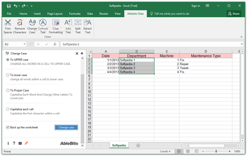 Cell Cleaner for Microsoft Excel screenshot 3