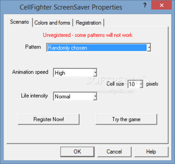 CellFighter ScreenSaver screenshot 2