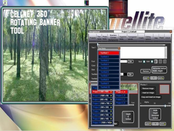 CellNet 360 Rotating Banner Tool screenshot 2
