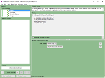 CellProfiler screenshot