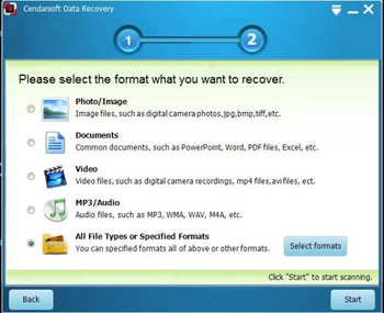 Cendarsoft Data Recovery screenshot 5