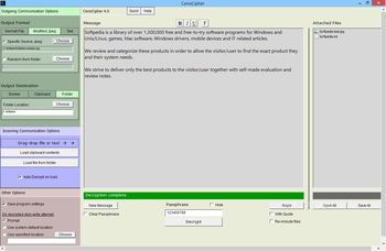 CenoCipher screenshot 2