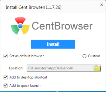 Cent Browser screenshot 5