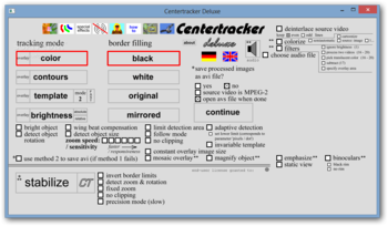 Centertracker Deluxe screenshot