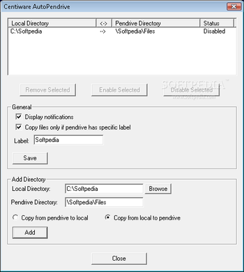 Centiware AutoPendrive screenshot