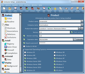 Centurion Setup screenshot 2