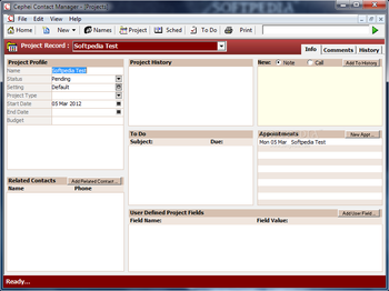 Cephei Contact Manager screenshot 4