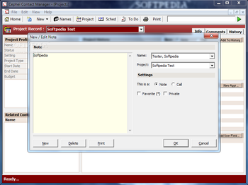 Cephei Contact Manager screenshot 5