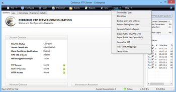 Cerberus FTP Server screenshot 10