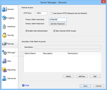 Cerberus FTP Server screenshot 15