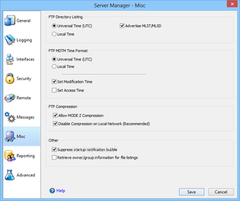 Cerberus FTP Server screenshot 17