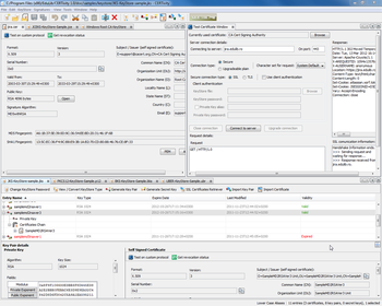 CERTivity KeyStores Manager screenshot