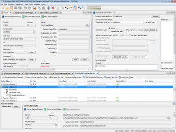 CERTivity KeyStores Manager Portable screenshot