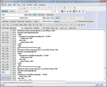 CesarUSA Text Editor BS2 screenshot 3