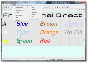 Cetina Frontpanel Designer screenshot 3