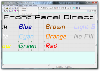 Cetina Frontpanel Designer screenshot 4