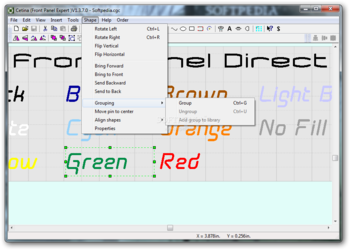 Cetina Frontpanel Designer screenshot 5