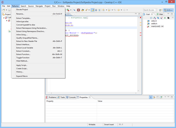 Cevelop C++ IDE screenshot 6