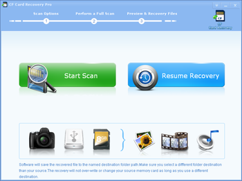 CF Card Recovery Pro screenshot