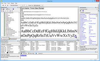 Cfont Pro screenshot