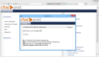 cFos Personal Net screenshot 3
