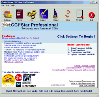 CGI Star Professional screenshot 3