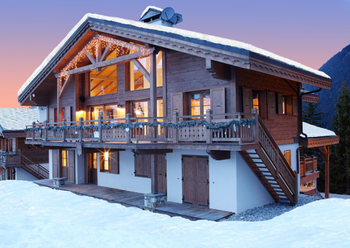 Chalets in St Anton Screensaver screenshot