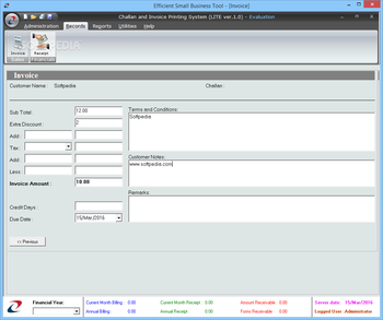 Challan and Invoice Printing System LITE screenshot 10