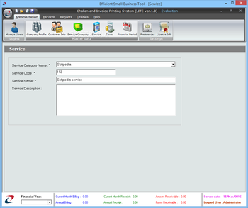 Challan and Invoice Printing System LITE screenshot 5
