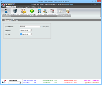 Challan and Invoice Printing System LITE screenshot 7