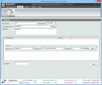 Challan and Invoice Printing System LITE screenshot 9