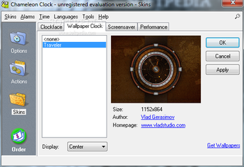Chameleon Clock screenshot 3