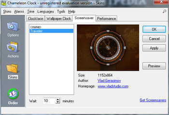 Chameleon Clock screenshot 4