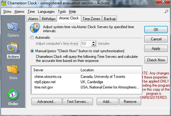 Chameleon Clock screenshot 8