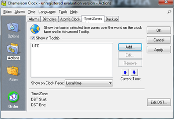 Chameleon Clock screenshot 9