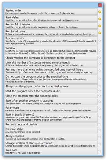 Chameleon Startup Manager Pro screenshot 3