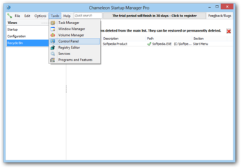 Chameleon Startup Manager Pro screenshot 7