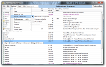 Chameleon Task Manager Lite screenshot 6